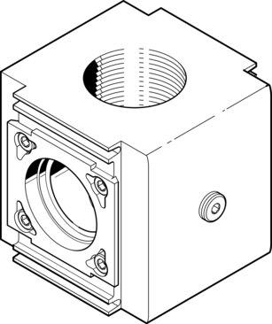 Festo 535035 Branching module MS12-FRM