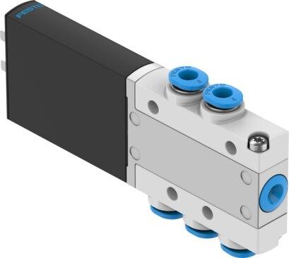 Festo 525117 Air solenoid valve MHE2-MS1H-5/2-QS-4
