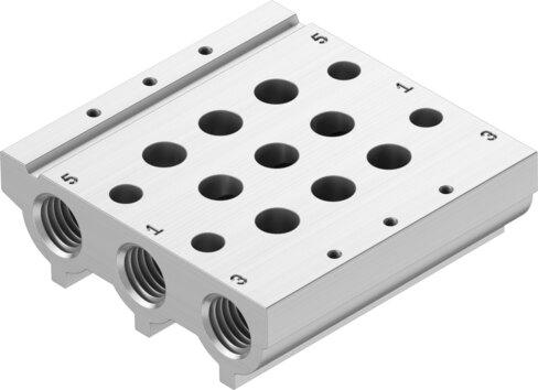 Festo 566559 Manifold rail VABM-L1-10S-G18-3