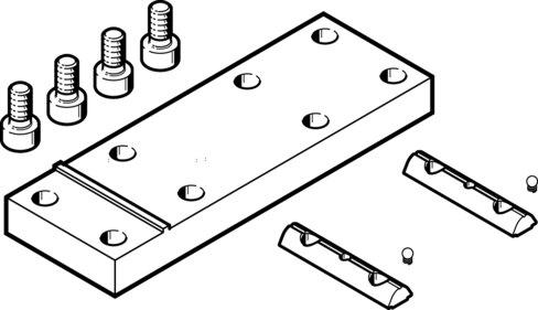 Festo 2349256 Central support EAHF-L5-70-P
