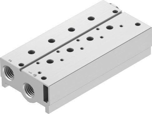 Festo 8026299 Manifold block VABM-B10-25S-G38-4-P3