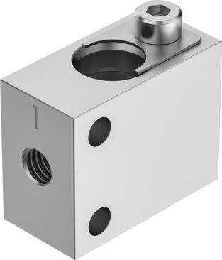Festo 8186785 Manifold block VABS-P4-8S-M5