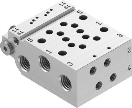 Festo 566582 Manifold rail VABM-L1-10W-G18-2