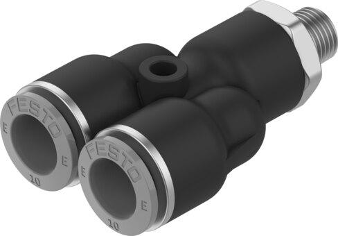 Festo 8113082 Push-in Y-fitting NPQE-Y-R18-Q10-P10