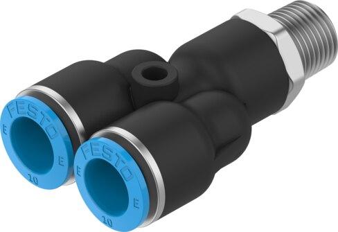Festo 8113086 Push-in Y-fitting NPQE-Y-R14-Q10-P10