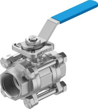 Festo 8096668 Ball valve VZBE-11/4-T-63-T-2-F0405-M-V15V15