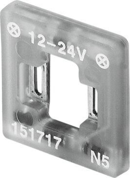 Festo 151717 Illuminating seal MEB-LD-12-24DC