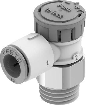 Festo 8157633 One-way flow control valve VFOE-LE-T-R38-Q10-F1A