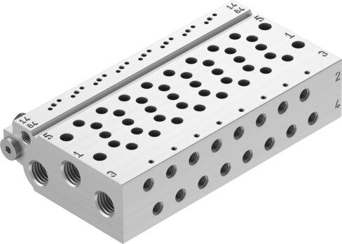 Festo 566588 Manifold rail VABM-L1-10W-G18-8
