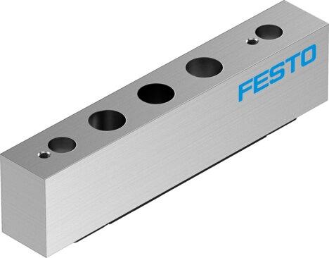 Festo 574592 Vertical pressure supply plate VABF-L1-P3A3-M7
