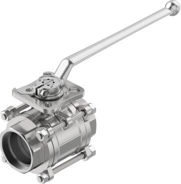 Festo 8089063 Ball valve VZBE-21/2-WA-63-T-2-F0710-M-V15V15