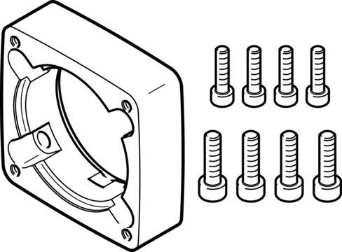 Festo 2220620 Motor flange EAMF-A-48A-60P