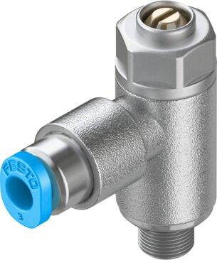 Festo 193153 One-way flow control valve GRLZ-M5-QS-3-D