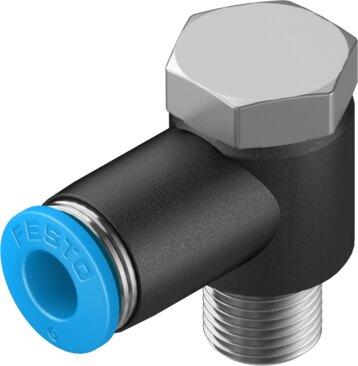 Festo 153087 Push-in L-fitting QSLV-1/8-6