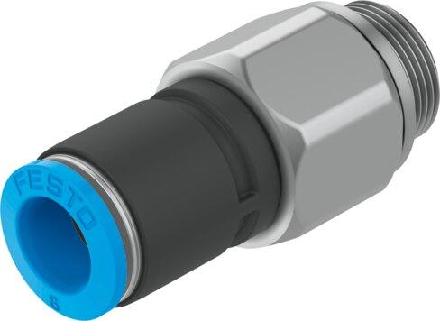 Festo 186279 Push-in fitting, rotatable QSR-G1/8-8