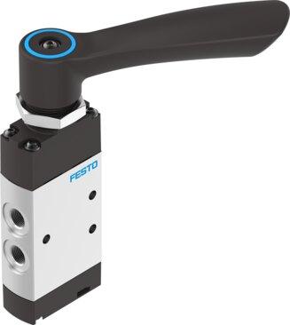 Festo 8080952 Hand lever valve VHEF-H-P53C-M-G18