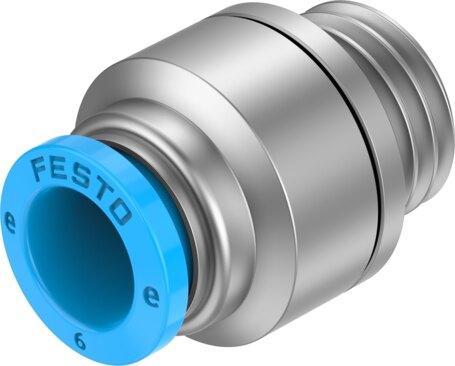Festo 8144600 Push-in fitting NPQE-DK-G18-Q6-F1A-P10