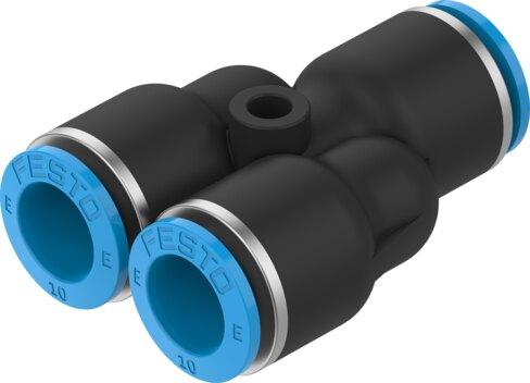 Festo 8113165 Push-in Y-connector NPQE-Y-Q10-E-P10
