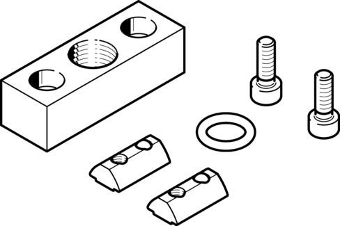 Festo 8021863 Additional supply VABF-P5-P1A3-G38