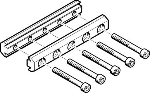 Festo 163241 Connecting kit HAVB-5