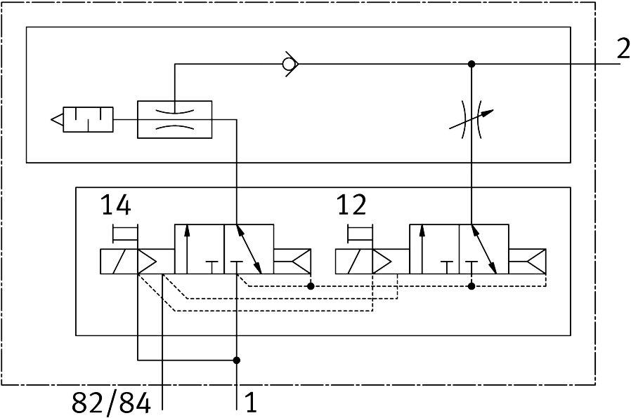 Festo 8213837 Manifold sub-base for vacuum VABX-A-P-VE-BH-VB010H