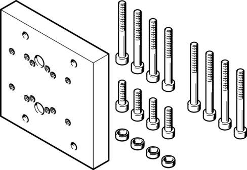Festo 562153 Adapter kit DHAA-D-L-32-G7-20