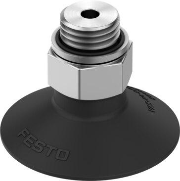 Festo 8204304 Suction cup with connection VAS-40-1/4-NBR-F1A