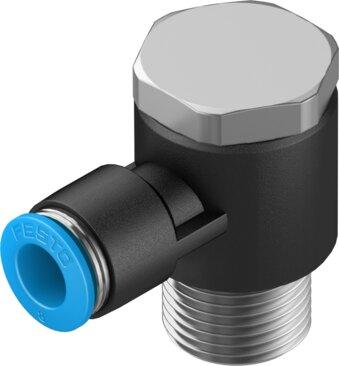 Festo 153091 Push-in L-fitting QSLV-3/8-8