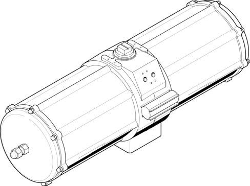 Festo 549696 Quarter turn actuator DAPS-2880-090-RS4-F16