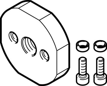 Festo 1574227 Adapter kit EAHA-R2-M14P