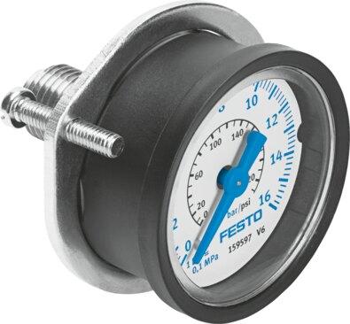 Festo 159597 Flanged pressure gauge FMA-40-16-1/4-EN