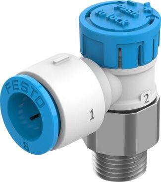 Festo 8068736 One-way flow control valve VFOE-LE-T-R18-Q8