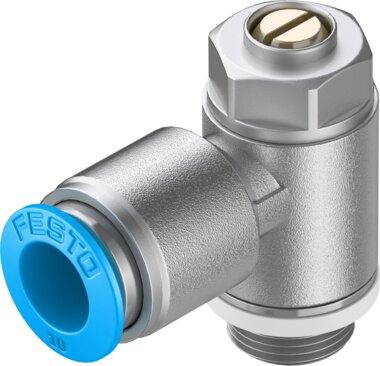 Festo 193148 One-way flow control valve GRLA-1/4-QS-10-D