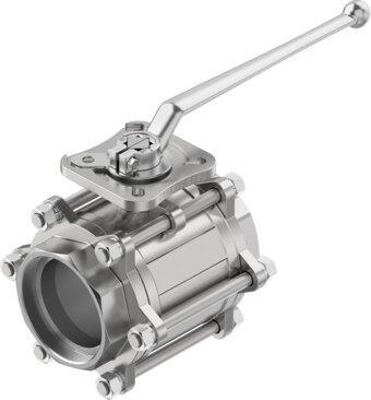 Festo 8089065 Ball valve VZBE-4-WA-63-T-2-F1012-M-V15V15