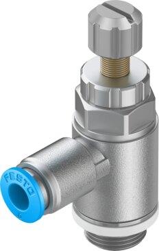 Festo 534343 One-way flow control valve GRLA-3/8-QS-10-RS-D