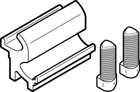 Festo 562242 Adapter kit DHAM-ME-N2-CL