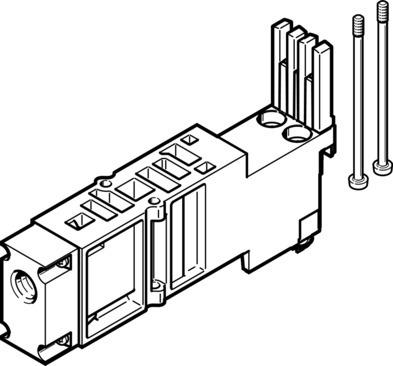 Festo 8029486 Vertical pressure supply plate VMPA2-VSP-0