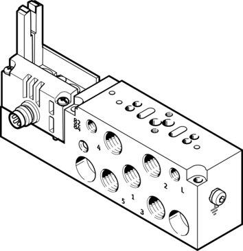 Festo 8023669 Sub-base VMPA14-IC-AP-S-1-EX1E