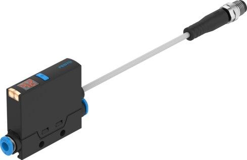 Festo 8207436 Flow sensor SFAE-10U-Q4-PNLK-PNVB-0.3M8