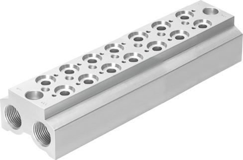 Festo 550606 Manifold block CPE10-3/2-PRS-1/4-7-NPT