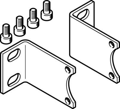 Festo 565456 Mounting kit MHJ-HW2