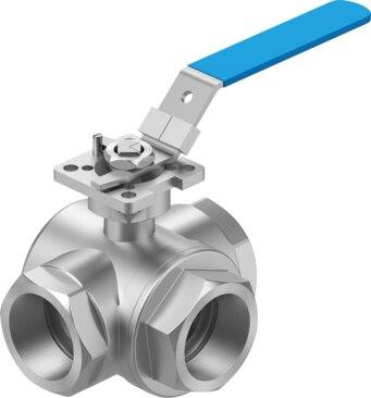 Festo 8096950 Ball valve VZBE-2-T-63-F-3L-F0507-M-V15V15