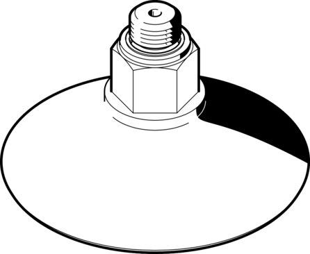 Festo 525976 Vacuum suction cup ESS-50-GT-M6
