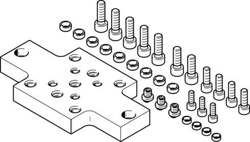 Festo 1089092 Adapter kit HMSV-75