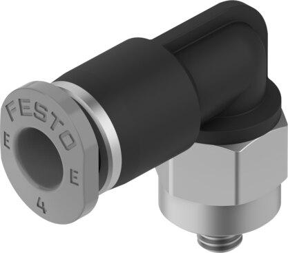 Festo 8158774 Push-in fitting NPQE-L-M3-Q4-F1A-P10