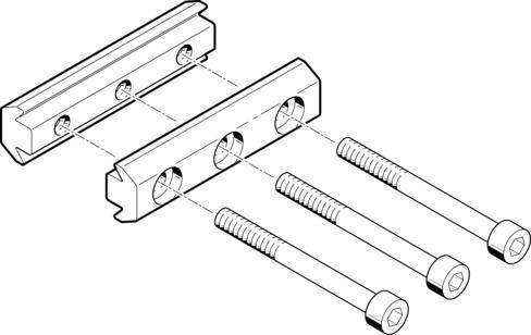 Festo 163239 Connecting kit HAVB-3