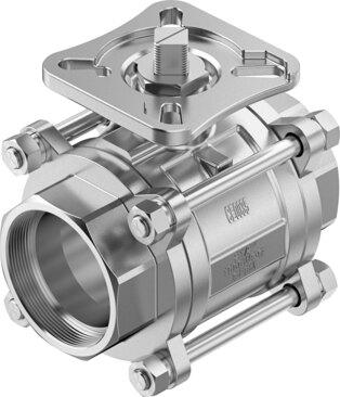 Festo 8089046 Ball valve VZBE-21/2-WA-63-T-2-F0710-V15V15