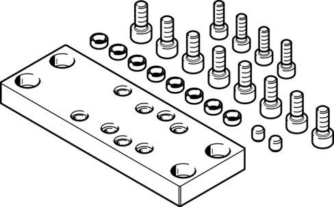 Festo 1089346 Adapter kit HMSV-77