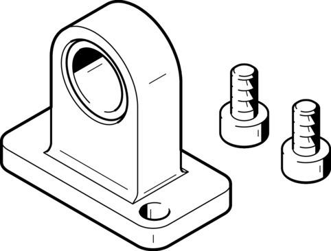 Festo 546567 Clevis flange SZF-1/2"