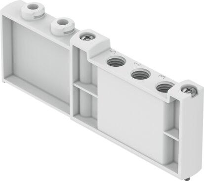 Festo 8141539 Supply plate VABF-L1-10-P3A4-M7-T1-F1A